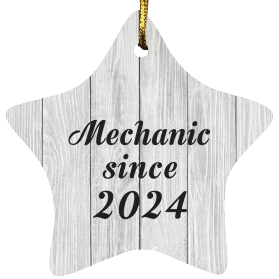 Mechanic Since 2024 - Star Ornament F