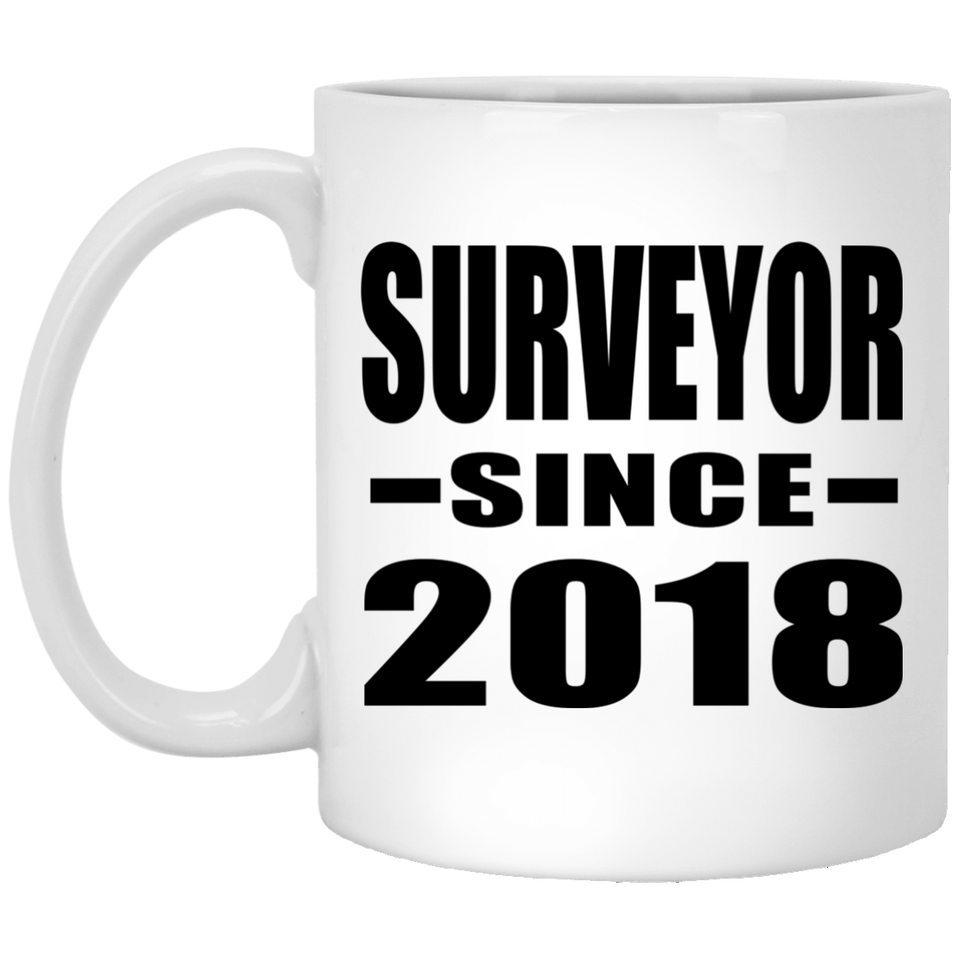 Surveyor Since 2018 - 11 Oz Coffee Mug