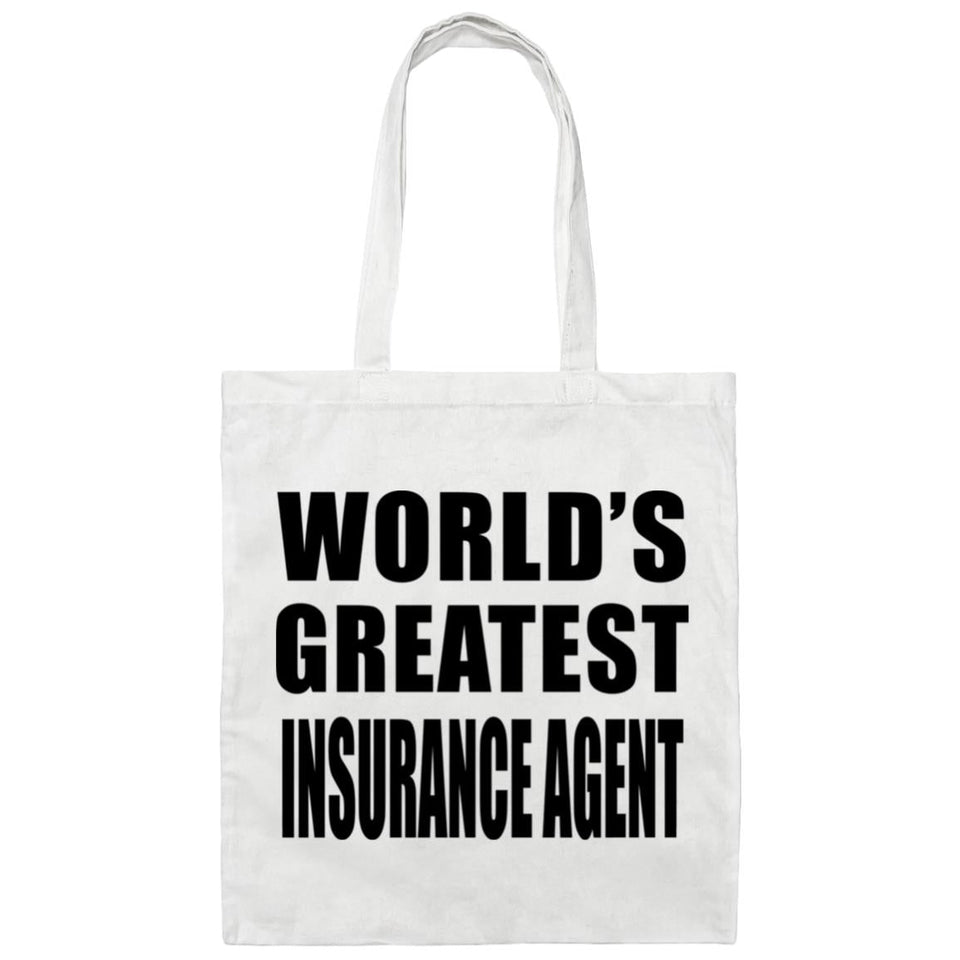 World's Greatest Insurance Agent - Tote Bag White