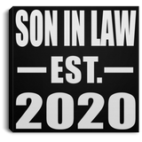 Son In Law Established EST. 2020 - Canvas Square