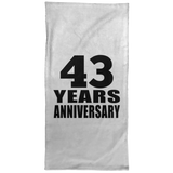 43rd Anniversary 43 Years Anniversary - Hand Towel