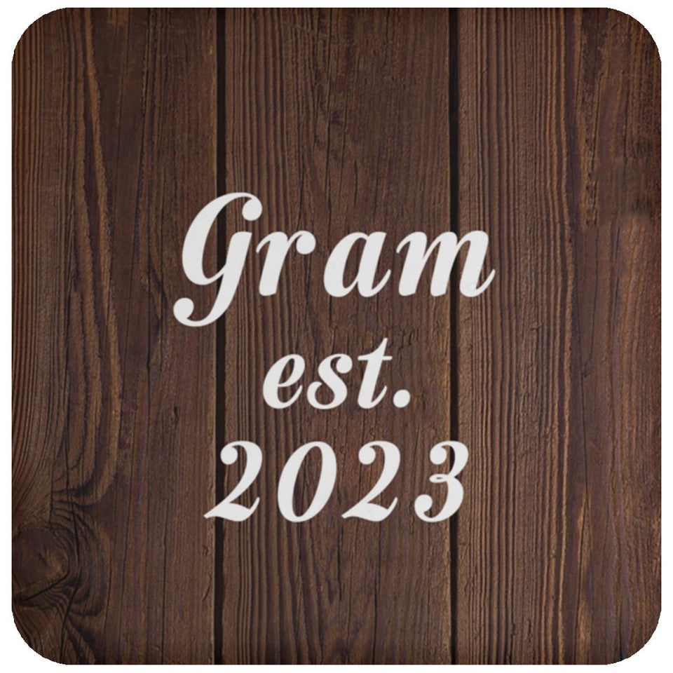 Gram Established EST. 2023 - Drink Coaster D