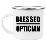 Blessed Optician - 12oz Camping Mug