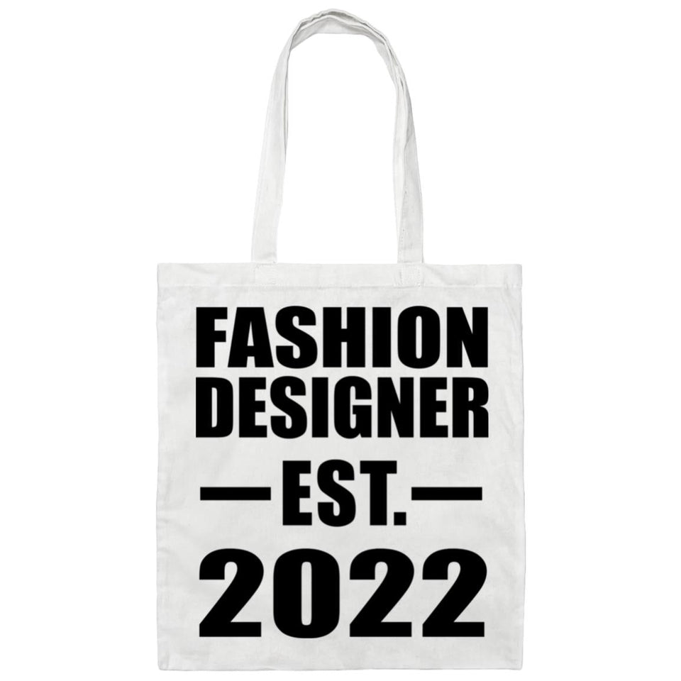 Fashion Designer Established EST. 2022 - Tote Bag White