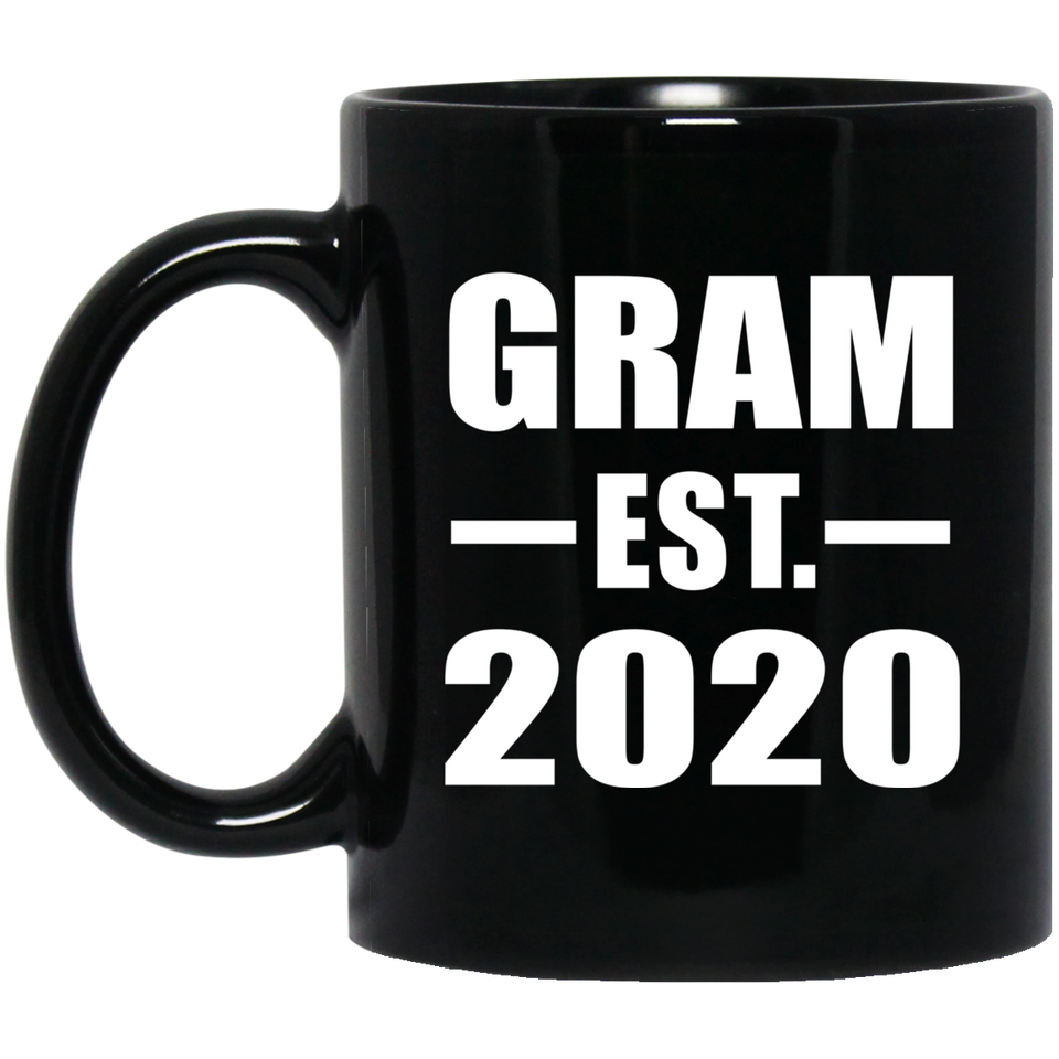 Gram Established EST. 2020 - 11oz Coffee Mug Black