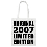 17th Birthday Original 2007 Limited Edition - Tote Bag White