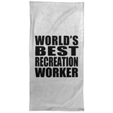 World's Best Recreation Worker - Hand Towel