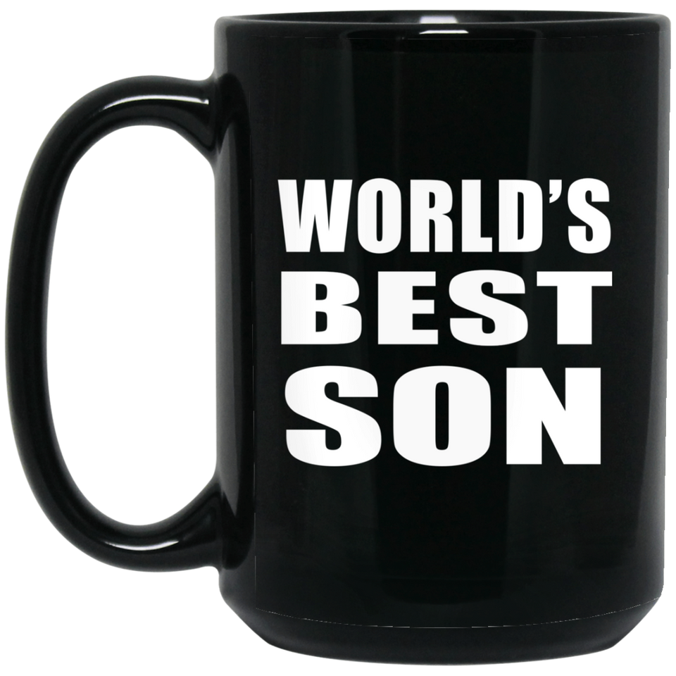 World's Best Son - 15 Oz Coffee Mug Black