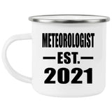 Meteorologist Established EST. 2021 - 12oz Camping Mug