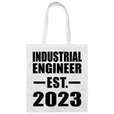 Industrial Engineer Established EST. 2023 - Tote Bag White