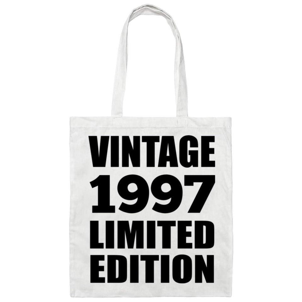 27th Birthday Vintage 1997 Limited Edition - Tote Bag White