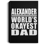 Alexander World's Okayest Dad - Canvas Portrait