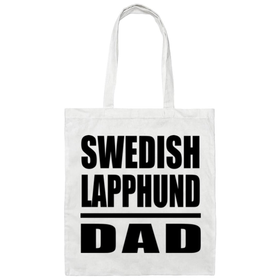 Swedish Lapphund Dad - Tote Bag White