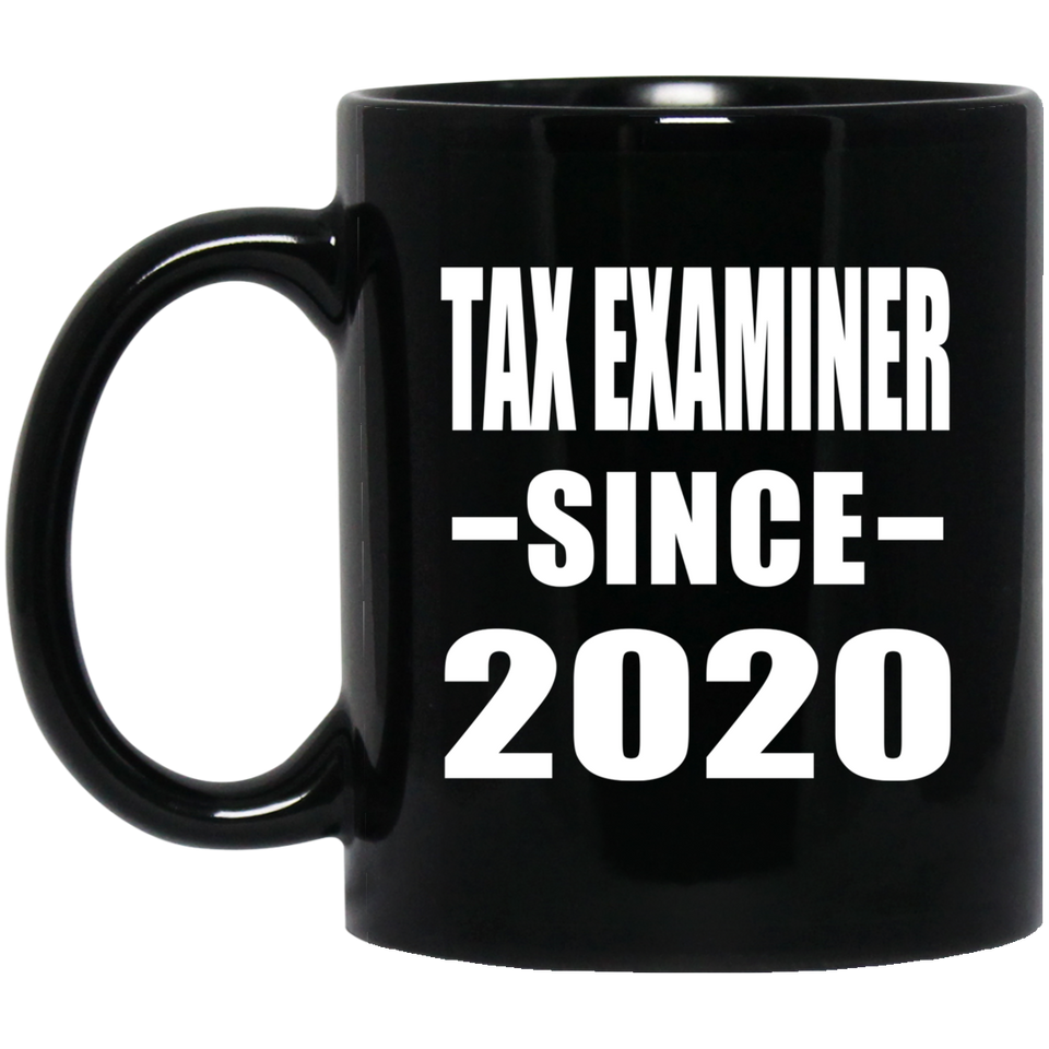 Tax Examiner Since 2020 - 11oz Coffee Mug Black