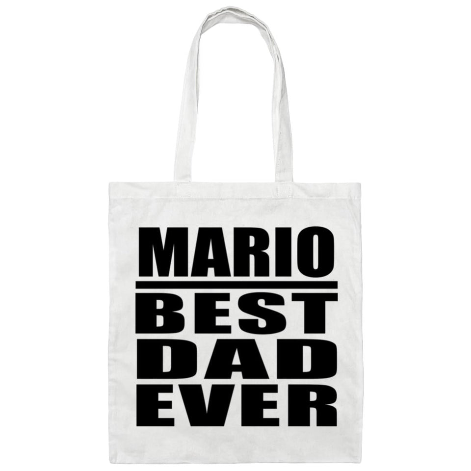 Mario Best Dad Ever - Tote Bag White