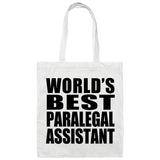 World's Best Paralegal Assistant - Tote Bag White