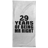 29th Anniversary 29 Years Of Being Mr Right - Hand Towel