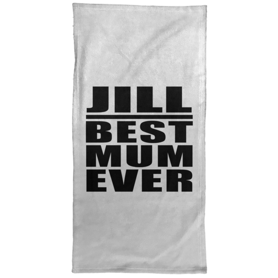 Jill Best Mum Ever - Hand Towel
