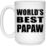 World's Best Papaw - 15 Oz Coffee Mug