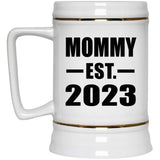 Mommy Established EST. 2023 - Beer Stein