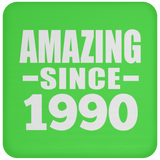 34th Birthday Amazing Since 1990 - Drink Coaster