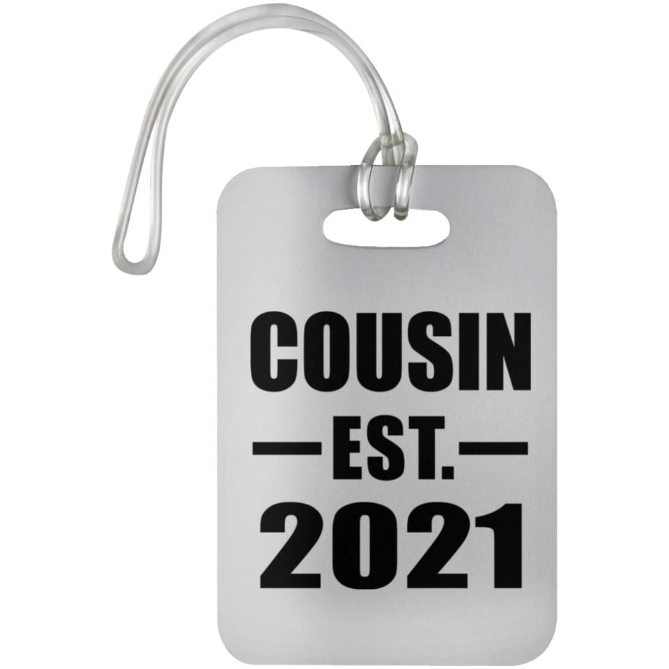 Cousin Established EST. 2021 - Luggage Bag Tag
