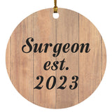Surgeon Established Est. 2023 - Circle Ornament C