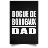 Dogue De Bordeaux Dad - Poster Portrait