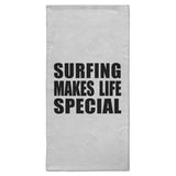 Surfing Makes Life Special - Hand Towel