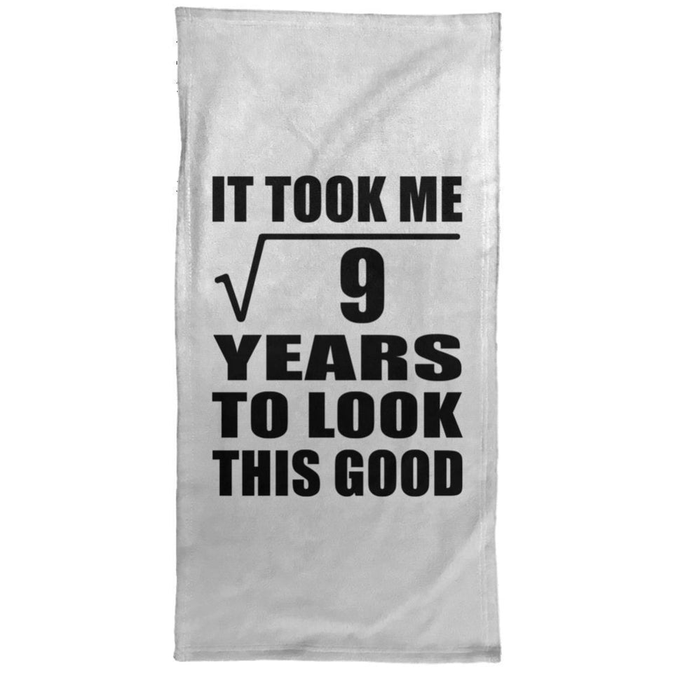 3rd Birthday Took Square Root of 9 Years To Look Good - Hand Towel