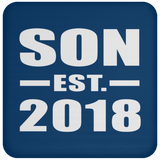 Son Established EST. 2018 - Drink Coaster