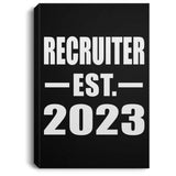 Recruiter Established EST. 2023 - Canvas Portrait