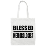 Blessed Meteorologist - Tote Bag White