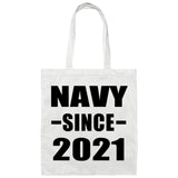 Navy Since 2021 - Tote Bag White