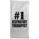 Number One #1 Respiratory Therapist - Hand Towel