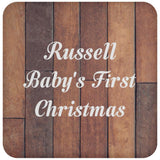 Russell Baby's First Christmas - Drink Coaster E