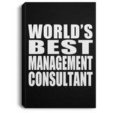 World's Best Management Consultant - Canvas Portrait