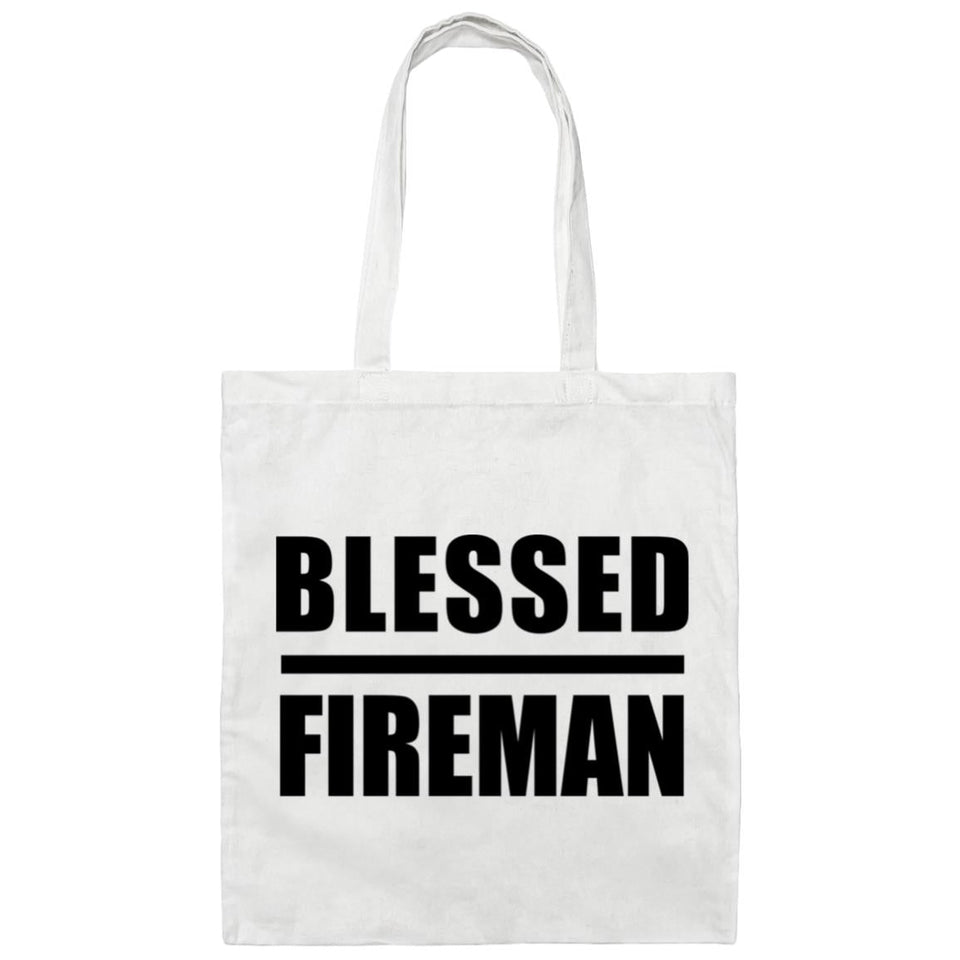 Blessed Fireman - Tote Bag White