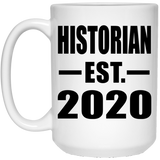 Historian Established EST. 2020 - 15oz Coffee Mug