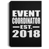 Event Coordinator Established EST. 2018 - Canvas Portrait