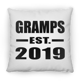 Gramps Established EST. 2019 - Throw Pillow