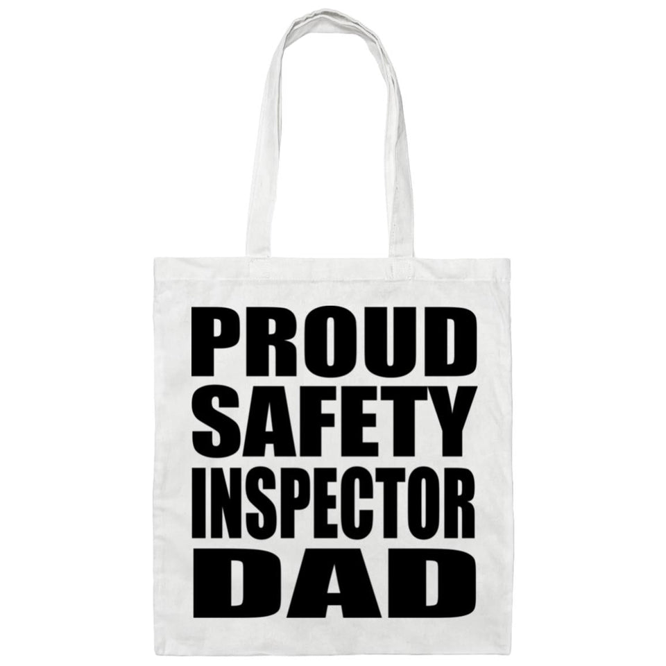 Proud Safety Inspector Dad - Tote Bag White