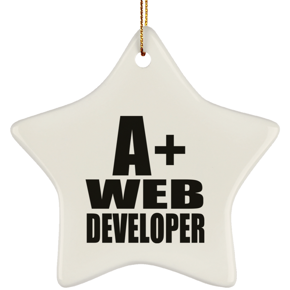 A+ Web Developer - Star Ornament
