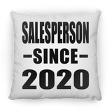 Salesperson Since 2020 - Throw Pillow