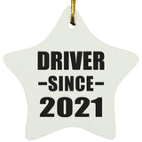 Driver Since 2021 - Star Ornament