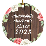 Automobile Mechanic Since 2023 - Circle Ornament A