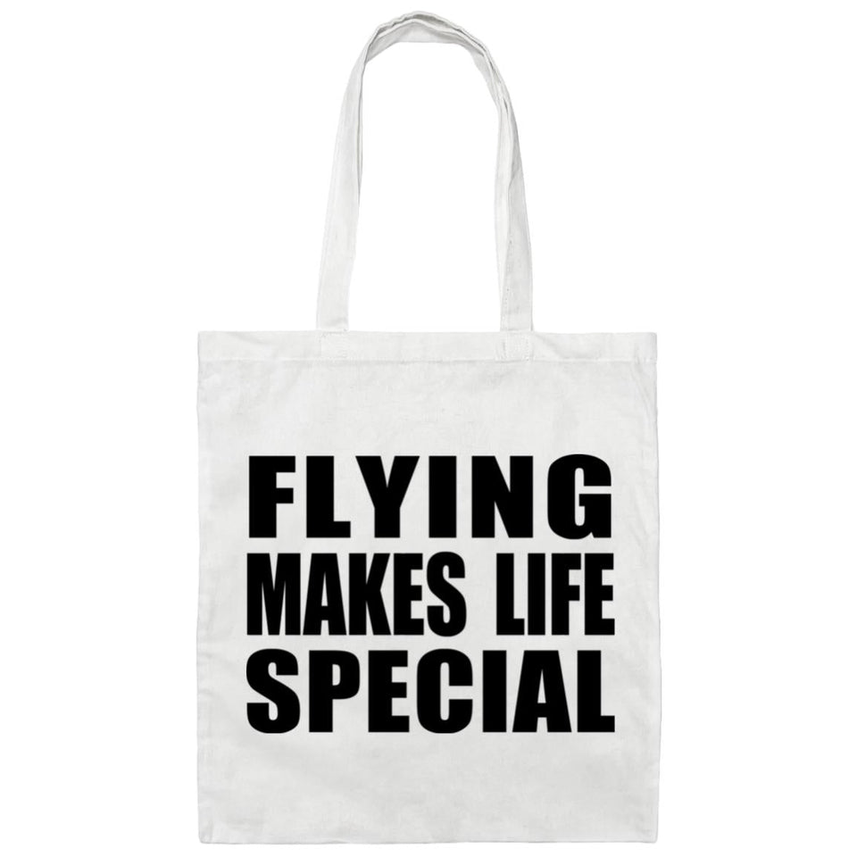 Flying Makes Life Special - Tote Bag White