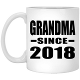 Grandma Since 2018 - 11 Oz Coffee Mug