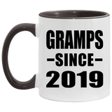 Gramps Since 2019 - 11oz Accent Mug Black