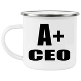 A+ CEO - 12oz Camping Mug
